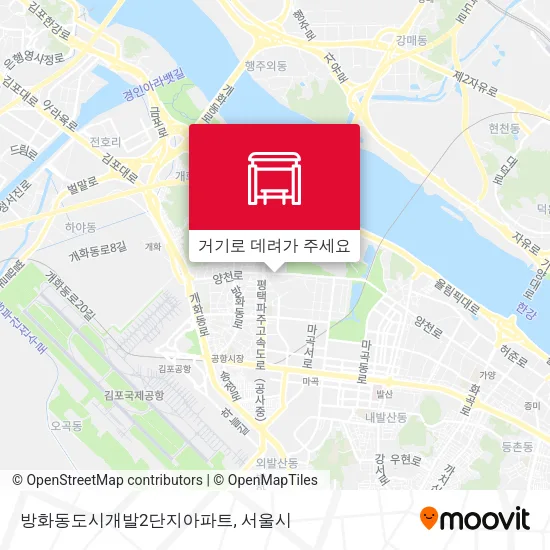 방화동도시개발2단지아파트 지도