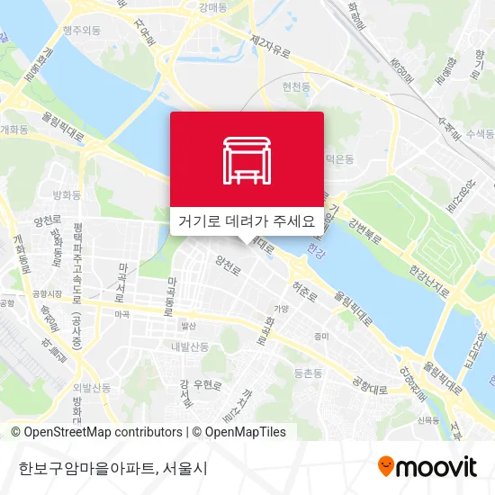 한보구암마을아파트 지도