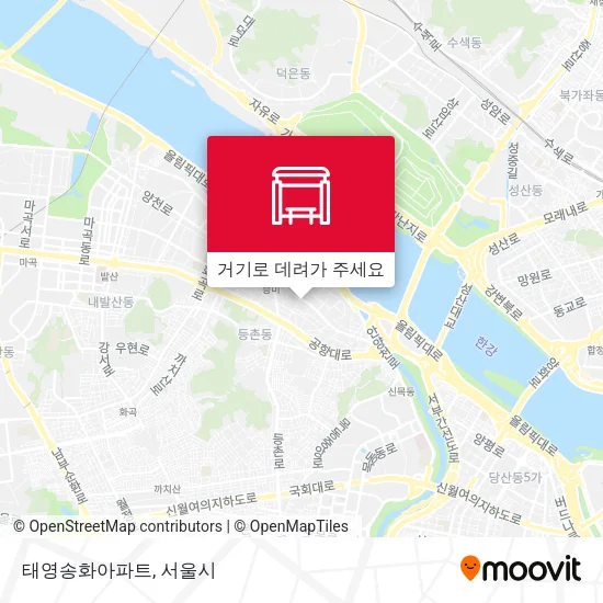 태영송화아파트 지도