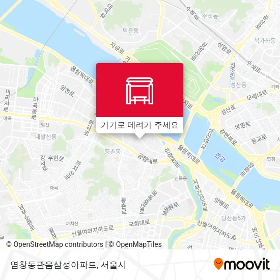 염창동관음삼성아파트 지도