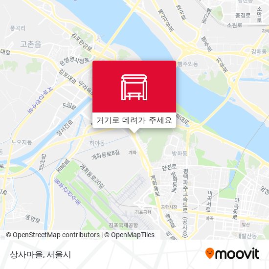 상사마을 지도