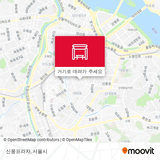신풍프라자 지도