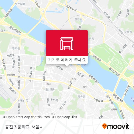 공진초등학교 지도