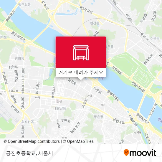공진초등학교 지도