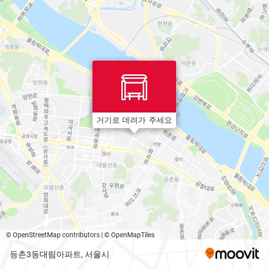 등촌3동대림아파트 지도