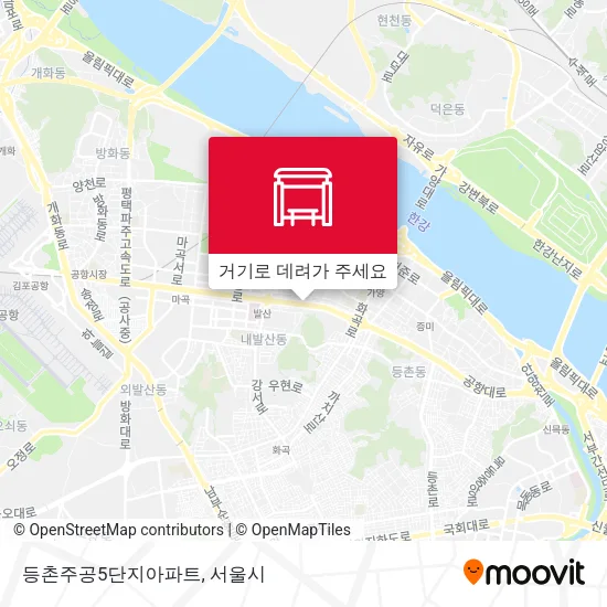등촌주공5단지아파트 지도