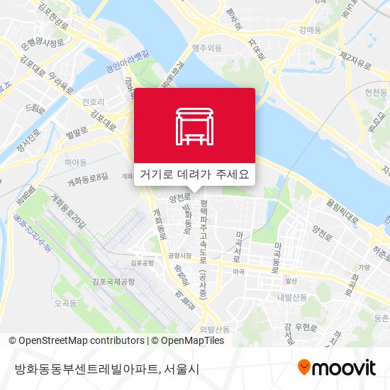 방화동동부센트레빌아파트 지도