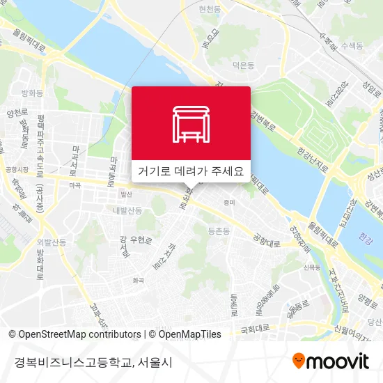 경복비즈니스고등학교 지도