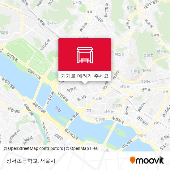 성서초등학교 지도