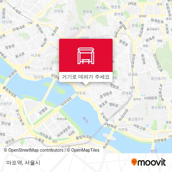 마포역 지도