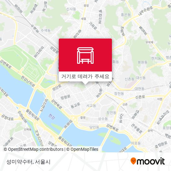 성미약수터 지도