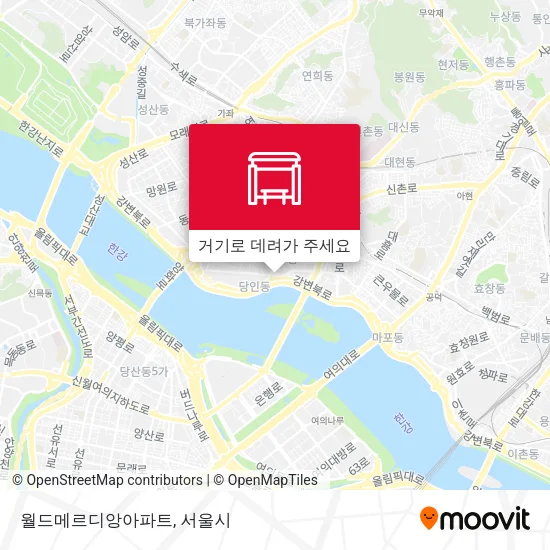 월드메르디앙아파트 지도