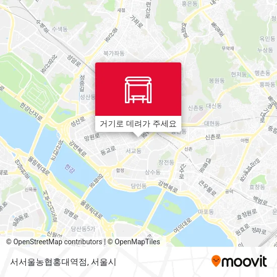 서서울농협홍대역점 지도
