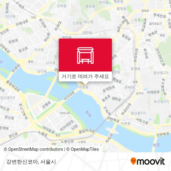 강변한신코아 지도