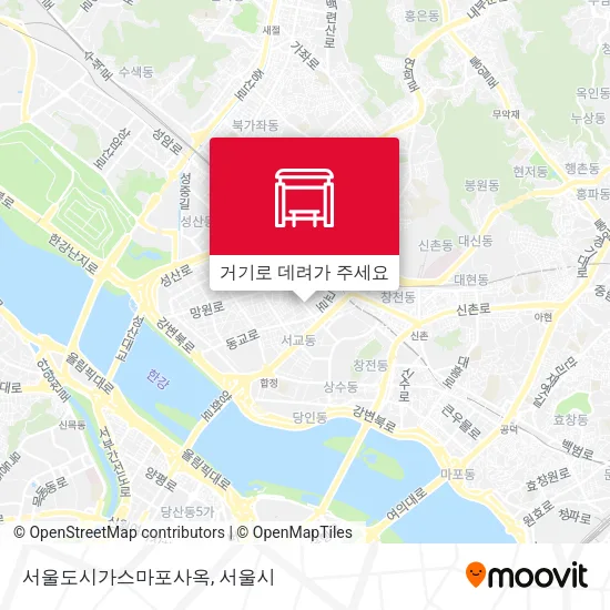 서울도시가스마포사옥 지도