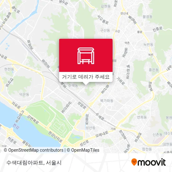 수색대림아파트 지도