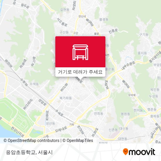 응암초등학교 지도