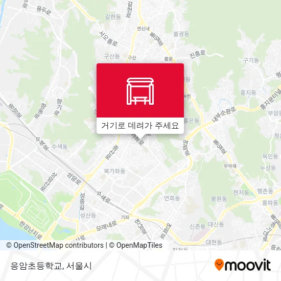 응암초등학교 지도