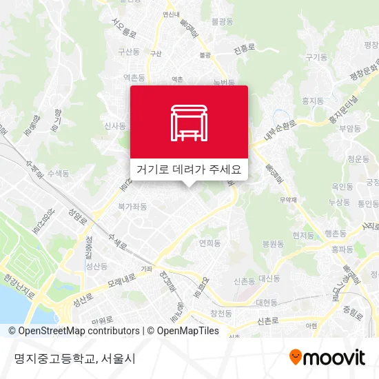명지중고등학교 지도