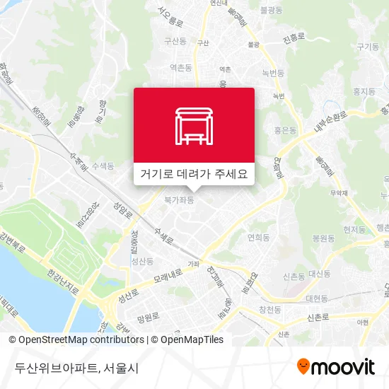 두산위브아파트 지도