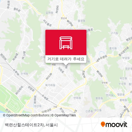 백련산힐스테이트2차 지도