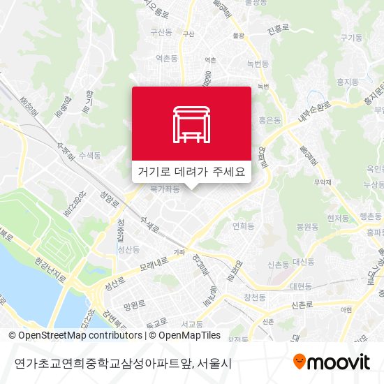 연가초교연희중학교삼성아파트앞 지도