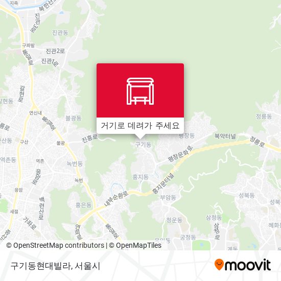 구기동현대빌라 지도
