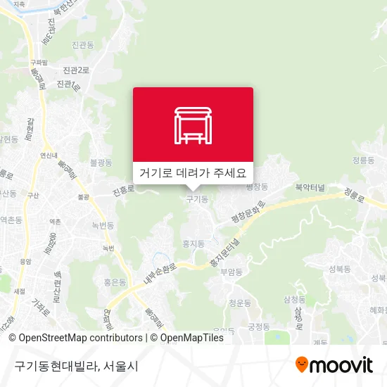 구기동현대빌라 지도