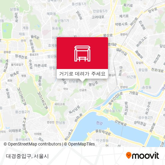 대경중입구 지도