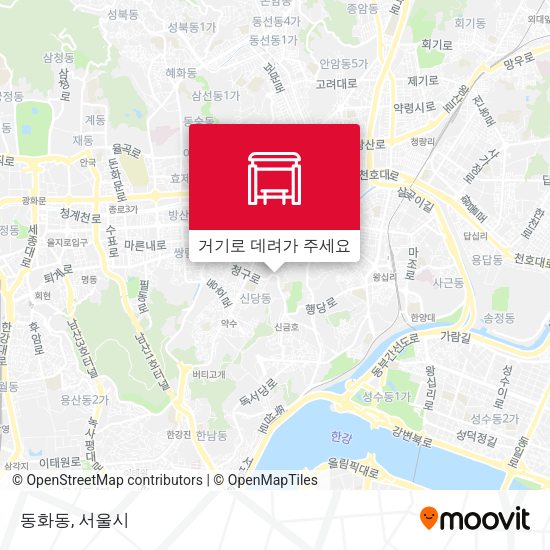 동화동 지도
