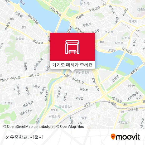 선유중학교 지도
