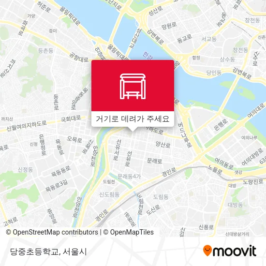 당중초등학교 지도