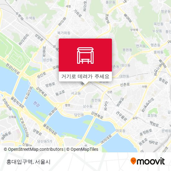 홍대입구역 지도