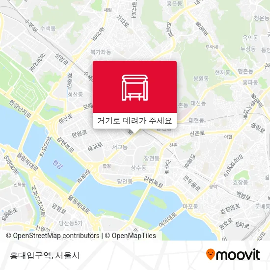 홍대입구역 지도