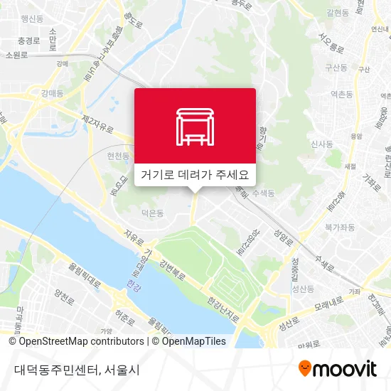 대덕동주민센터 지도