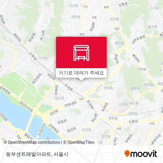 동부센트레빌아파트 지도