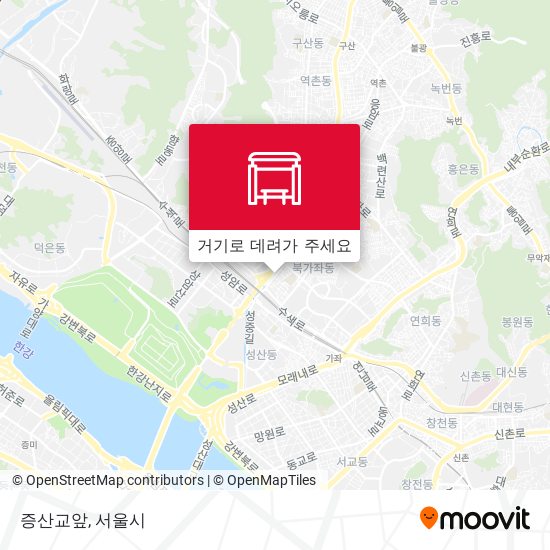 증산교앞 지도