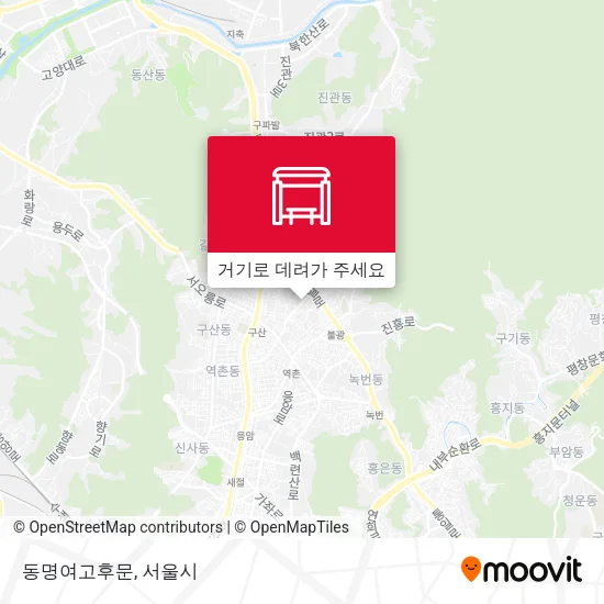 동명여고후문 지도