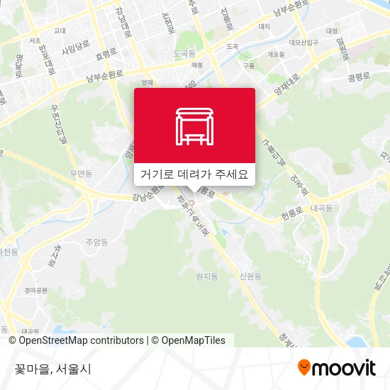 꽃마을 지도