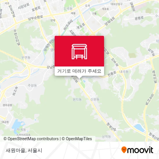 새원마을 지도