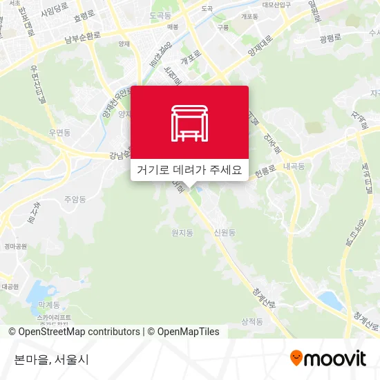 본마을 지도