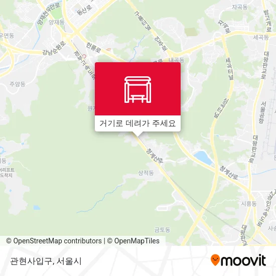 관현사입구 지도