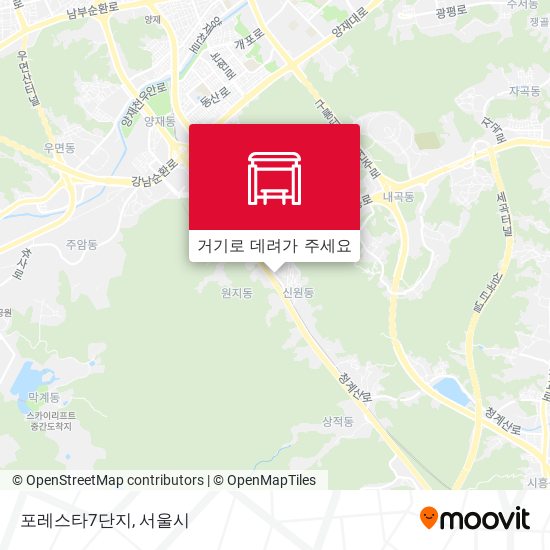 포레스타7단지 지도