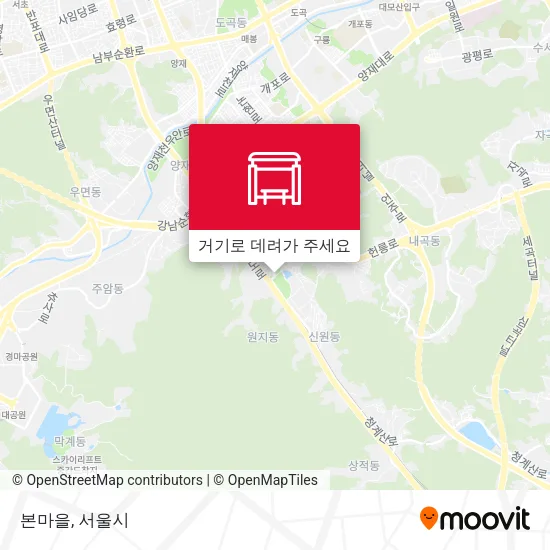 본마을 지도