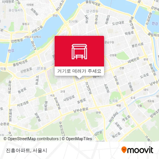 진흥아파트 지도