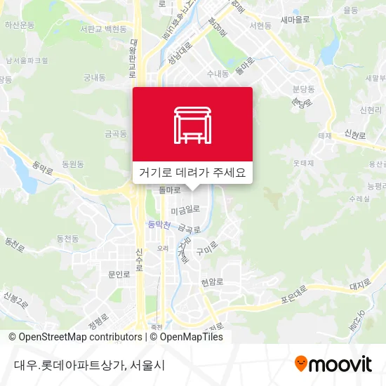 대우.롯데아파트상가 지도