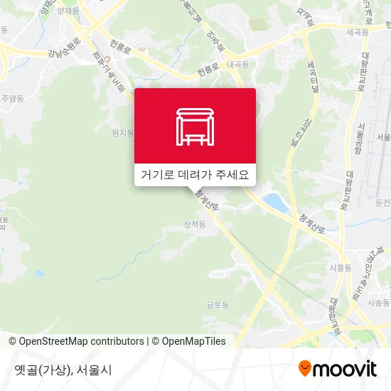 옛골(가상) 지도