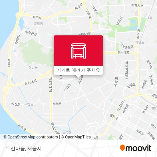 두신마을 지도