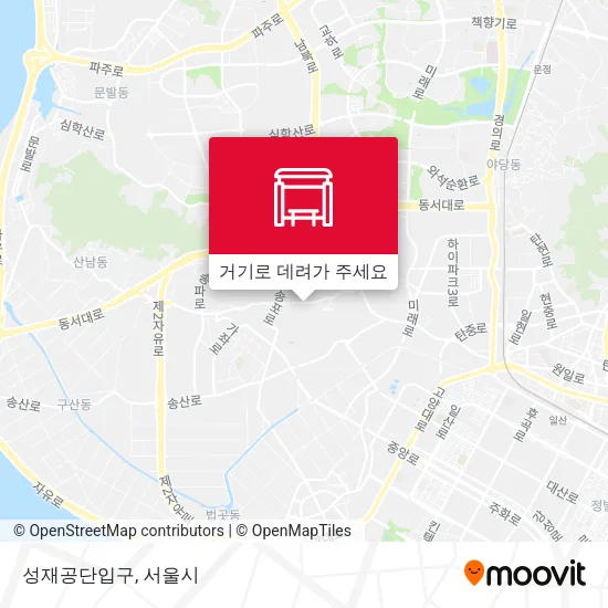 성재공단입구 지도