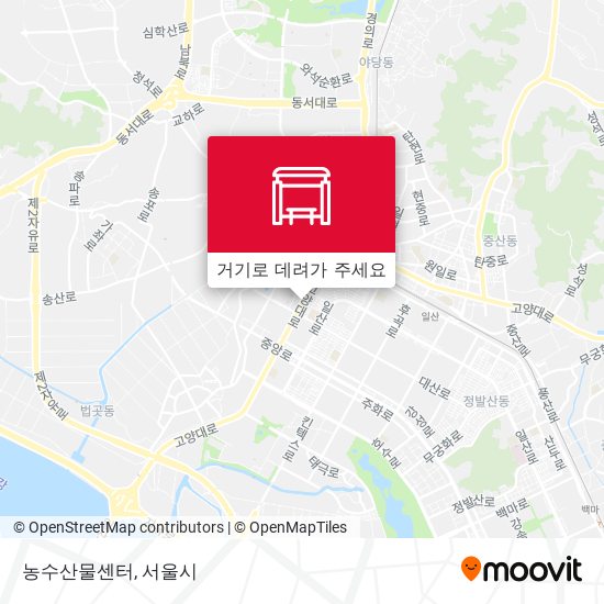 농수산물센터 지도